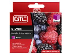 Cartucho Inkjet GTC E-T296 Magenta 13ml