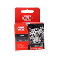 Cartucho De Impresora Hp Inkjet H-60 Negro XL 13ml Modelo D1658 , D1660 , D1663